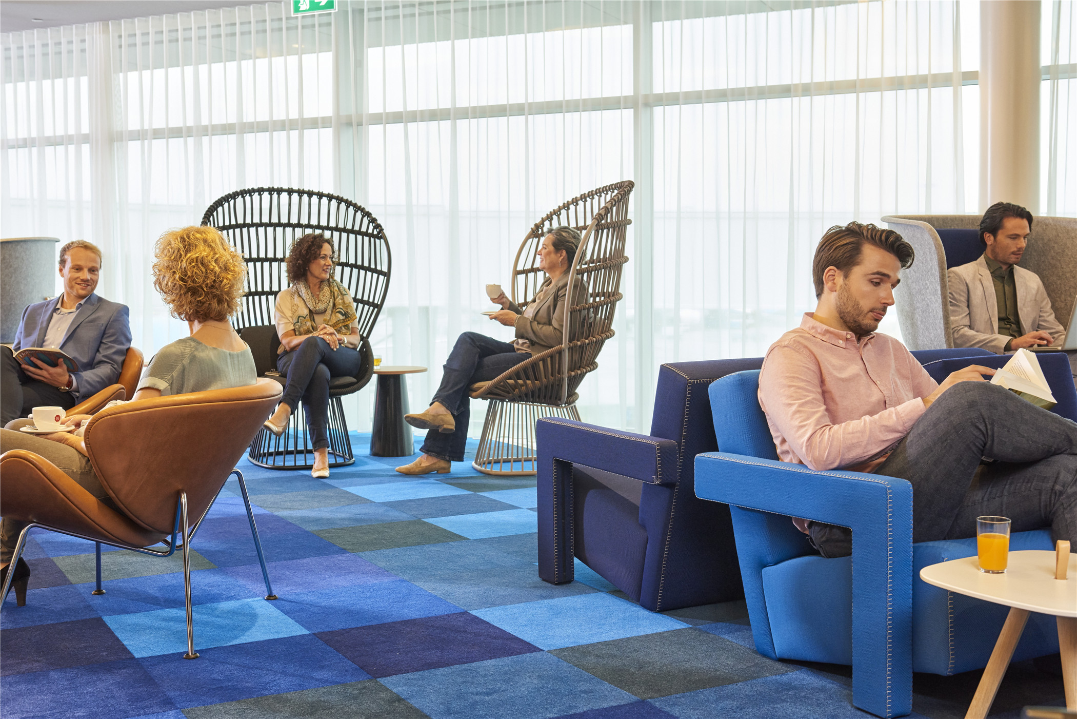 尊享史基浦機場貴賓級禮遇 荷航非申根區皇冠貴賓廳正式開業