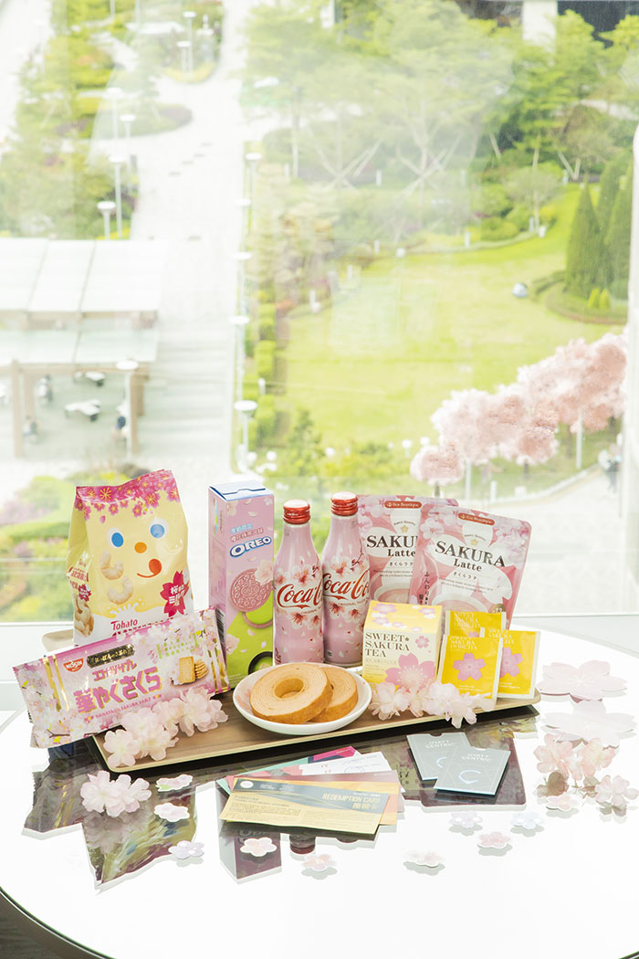 1_每家主題房內均備有櫻花主題迎賓禮品包