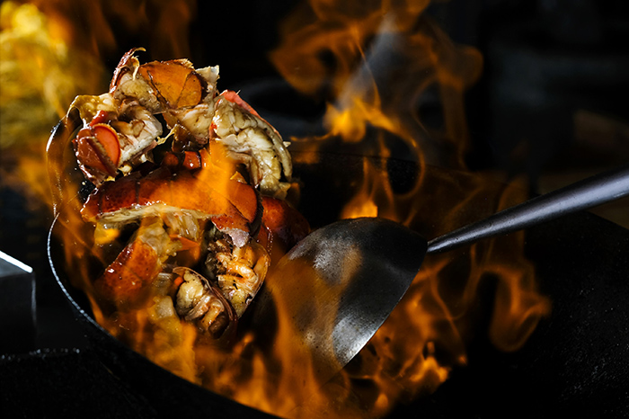 Kerry Hotel Hong Kong - Big Bay Cafe - Sustainable Seafood Promotion - Wok Fried Boston Lobster Tails with XO Sauce