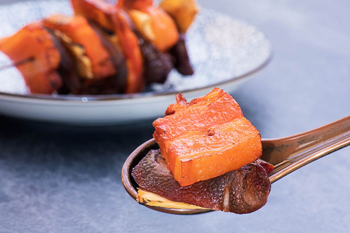 蜜味金錢雞 Baked Chicken Liver and Pork Rolls with Honey Sauce_h