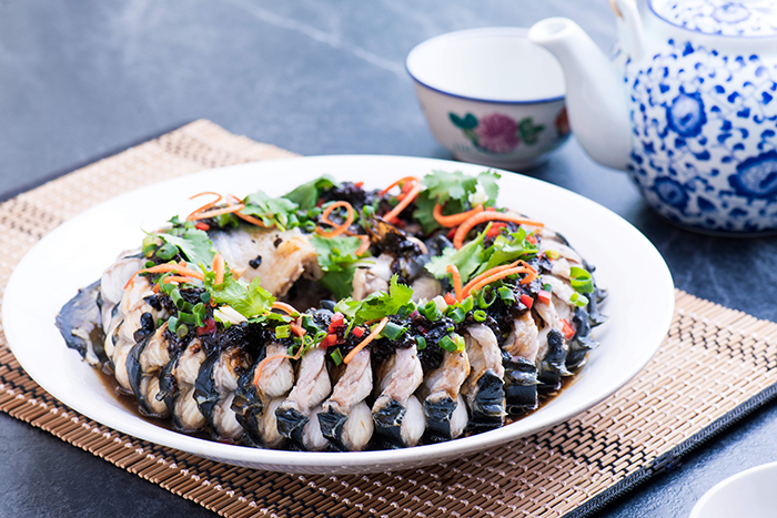 豉汁蟠龍鱔 Steamed Eel with Black Bean Sauce_h