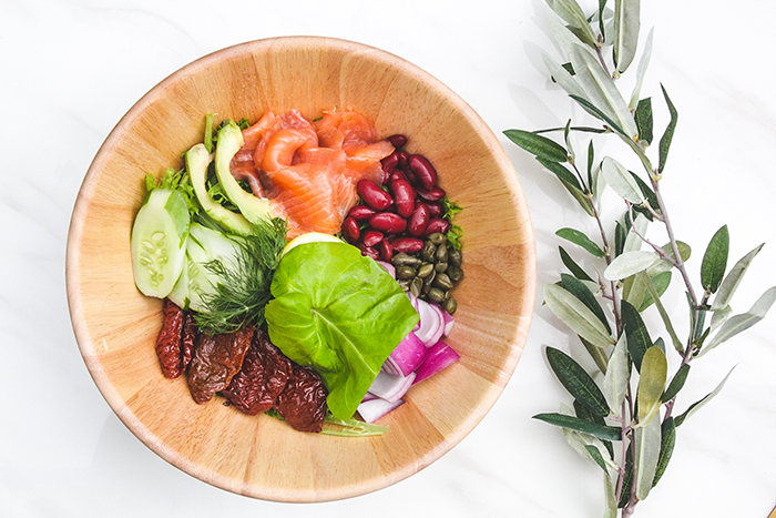 Prompt Bistro - Salmon Salad