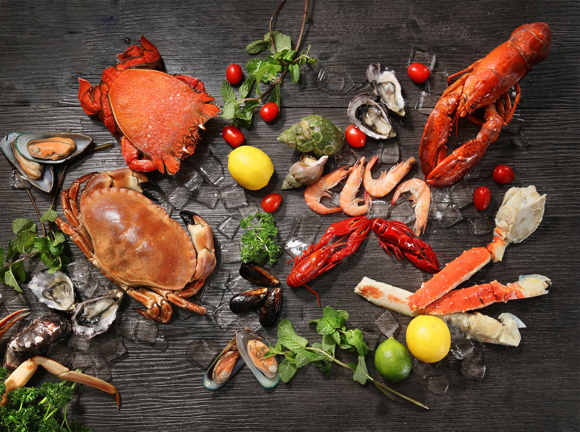 GTW_Three on Canton_Chilled crab and seafood 海鮮冷盤