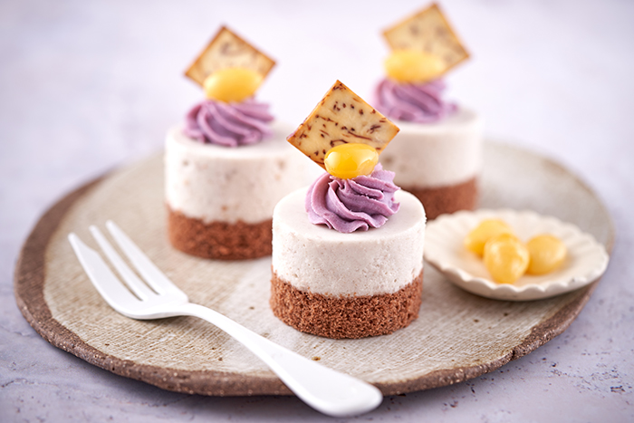 銀杏芋蓉慕絲蛋糕