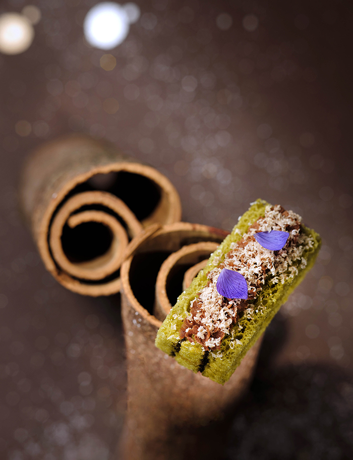 Roasted Chestnut and Wild Mushroom Duxelle Sandwich