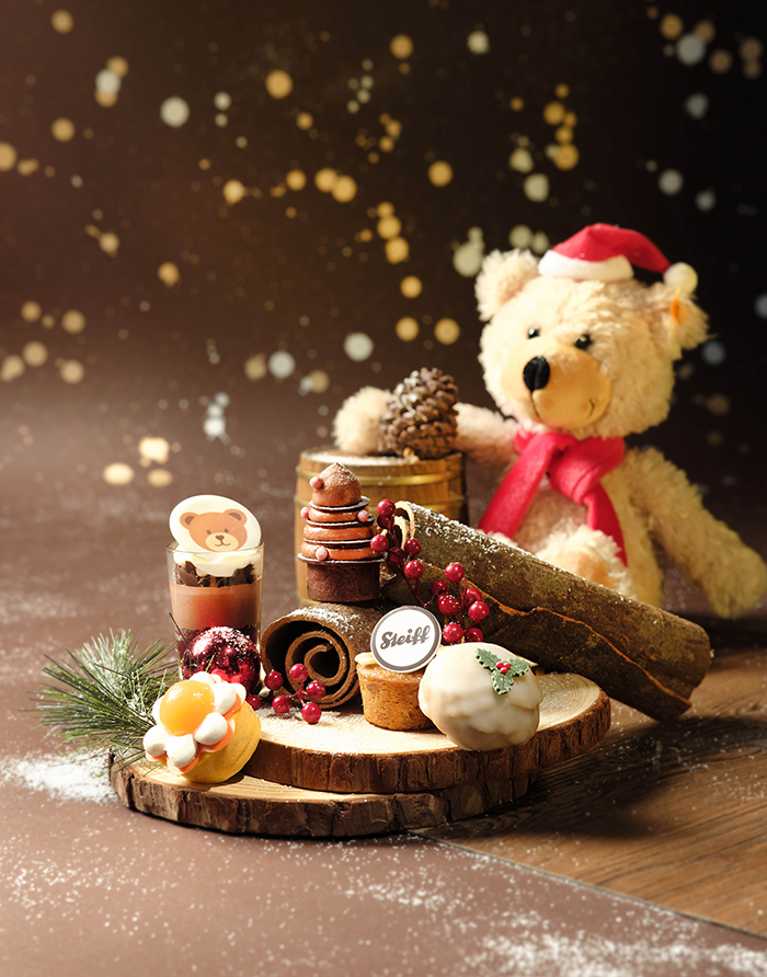 Steiff Teddy Bear Festive Afternoon Tea - Sweet Items