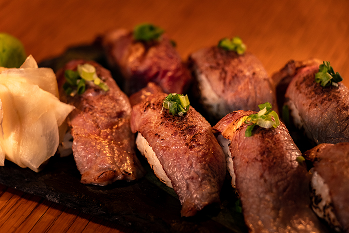 Wagyu Beef Sushi炙燒和牛壽司