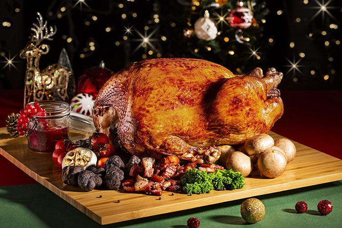 松露牛油烤火雞釀意大利煙肉