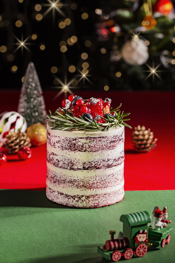 聖誕紅絲絨蛋糕