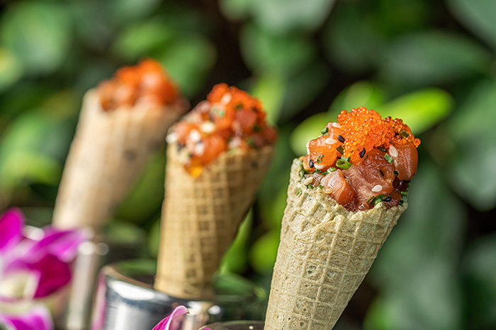 Poke Miso Cones (HK$130) (2)