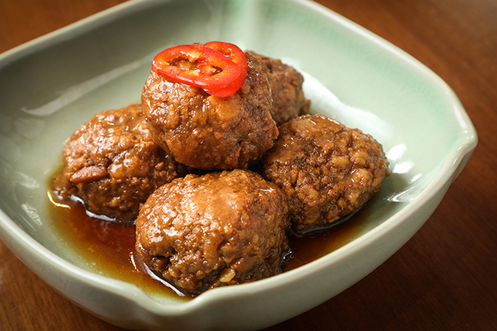 素肉獅子頭 Braised Omnipork meatball