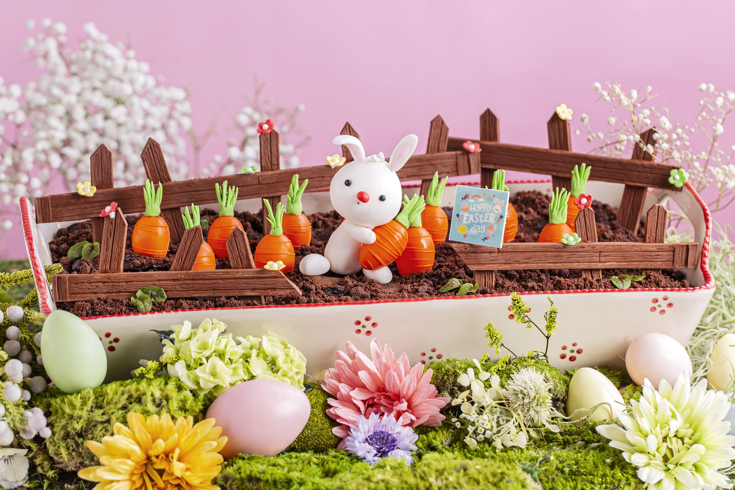 花月庭 - 甘筍合桃芝士蛋糕