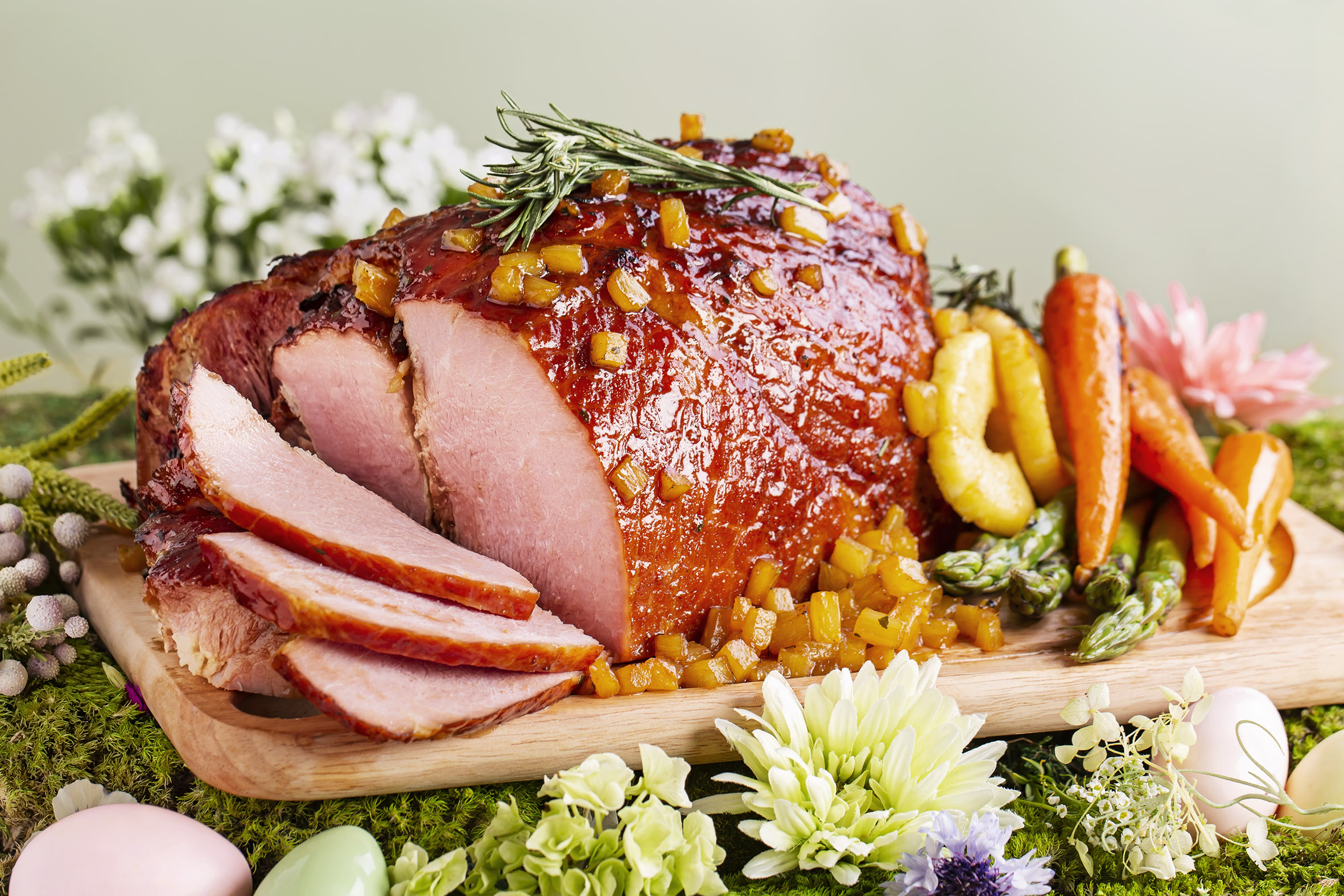 花月庭 - 鳳梨蜜燒豬肩火腿