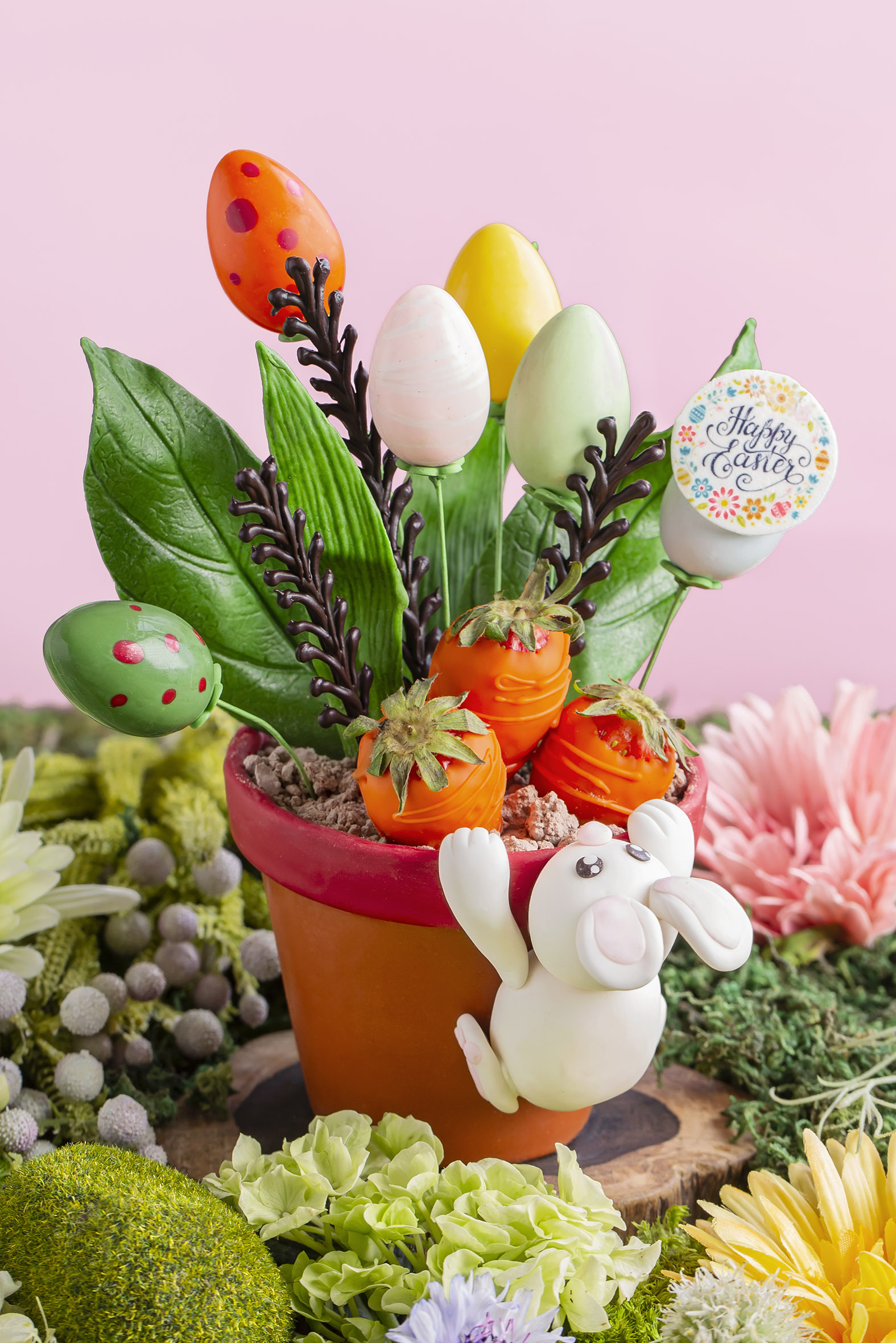 花月庭及帝京餅店 - 「蛋」跳童話 - 紅桑子朱古力松露蛋糕