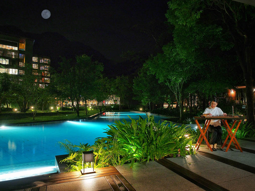 【虹夕諾雅 谷關 HOSHINOYA Guguan】 月夜時刻‧.Moonlight night event