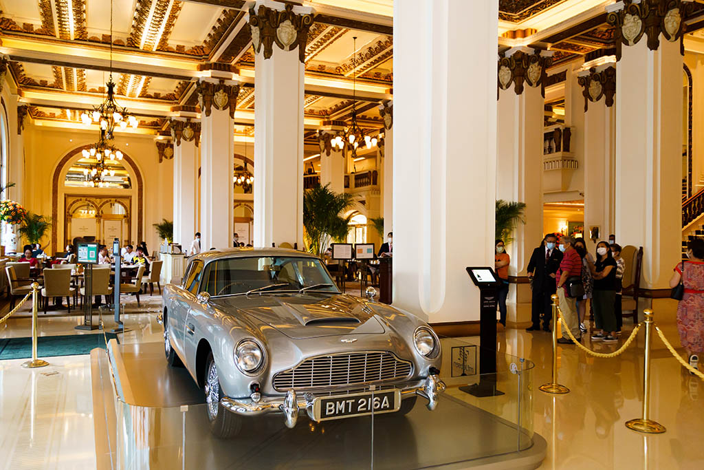 The Arrival of the Aston Martin DB5 Goldfinger Continuation at The Peninsula Hong Kong is a Celebration of the Hotel's Partnership with Aston Martin_2